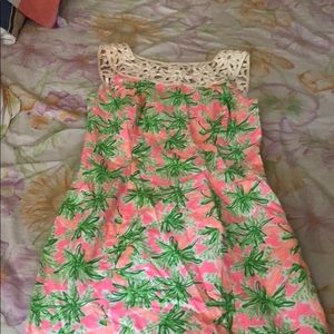 Brightly colored Lilly Pulitzer dress